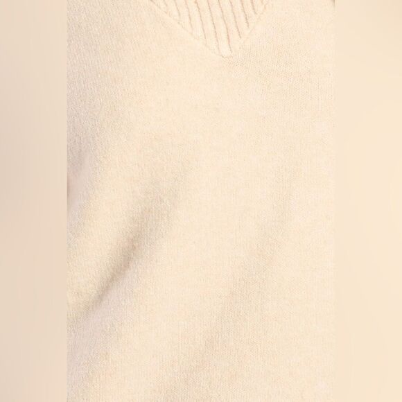 COPY - Lulu’s Cream Sweater Dress - Picture 5 of 5